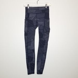 Lululemon Speed Up Tight 4 Etch Hail Midnight Navy